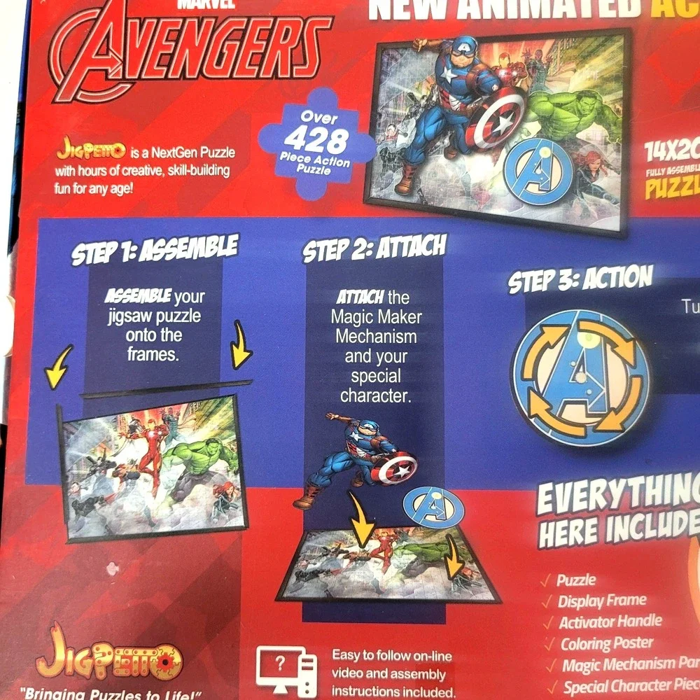 Jigpetto marvel avengers
